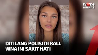 Sakit Hati Karena Ditilang Polisi, WNA Ini Ternyata Ratu Kecantikan Dari Estonia | tvOne Minute