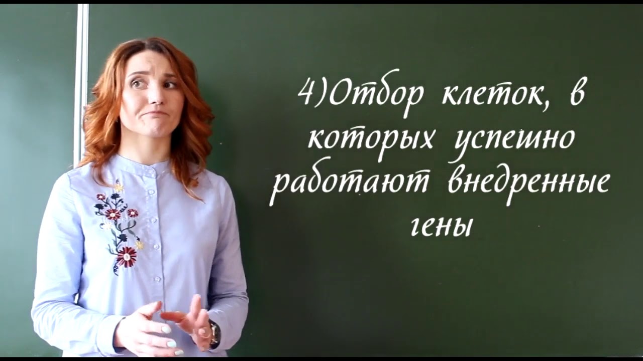 10 класс. Биология. Основные направления биотехнологии. Успехи и достижения генетической инженерии