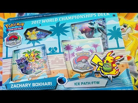 WHAT DO THE PROS PLAY WITH? POKEMON TCG 2017 WORLD CHAMPIONSHIPS DECK:  ZACHARY BOKHARI