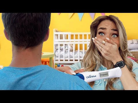 TELLING my HUSBAND that I'M PREGNANT!!