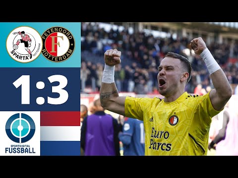 7. Sieg in Folge: Feyenoord nach Stadt-Derby in Meisterlaune! | Sparta Rotterdam Feyenoord Rotterdam