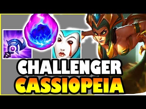 *NEW* CHALLENGER CASSIOPEIA BUILD! MAXIMUM DOT DAMAGE! - League of Legends