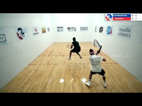 Waselenchuk vs Moscoso R16 Highlights World Singles And Doubles open