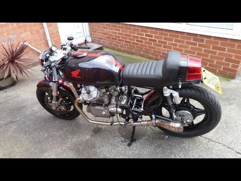 Honda CX 500 Colliery Cafe Racer, Ride review part 1