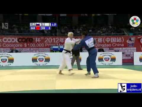 Anamari Velensek (SLO) - Li Han (CHN) [-78kg] semi-final