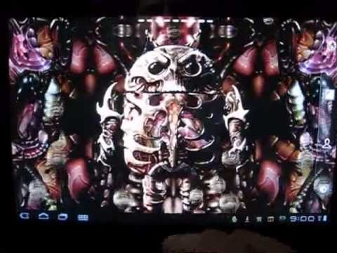 Biomechanical Droid Free Video