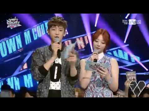 130801 EXO Chanyeol F(x) Sulli MC Cut 5