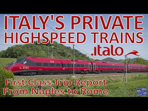 ITALY'S PRIVATE HIGHSPEED TRAINS / ITALO EVO FIRST CLASS REVIEW