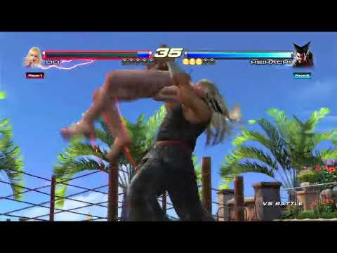 Tekken Tag Tournament 2-Lili(Swimsuit)Vs Heihachi(Lose)