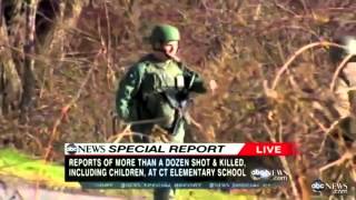 Simon & Garfunkel - Silent Night / ABC News (Newton, CT School Shooting)