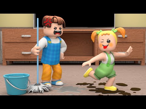 ROBLOX Brookhaven 🏡RP: The Unlucky Brother and Gold Little Sister | King Roblox