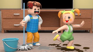 Download the video "ROBLOX Brookhaven 🏡RP: The Unlucky Brother and Gold Little Sister | King Roblox"