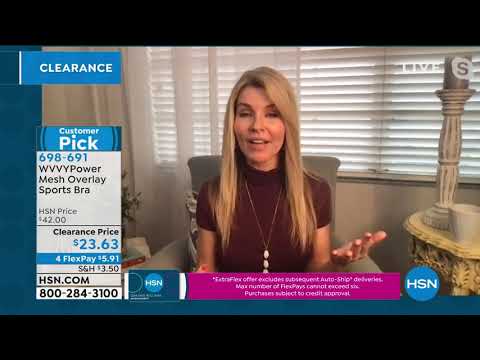 WVVYPower Mesh Overlay Sports Bra