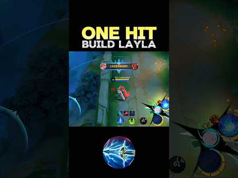 😱 WATCH THIS - BEST BUILD LAYLA 2025❓ (ONE HIT) ~ MLBB 🔥 #mobilelegends #layla #onehitbuild #shorts