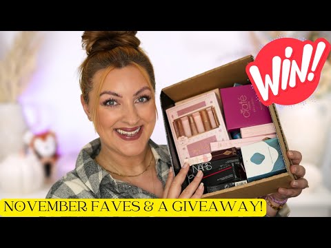 NOVEMBER BEAUTY ROUNDUP & GIVEAWAY! Faves, Fails & Updates!