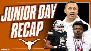 Recapping Texas' junior day: Two new commits, Choice and Nansen stand out to recruits, and more