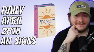 (All Signs) DAILY TAROT READING! - APRIL 28TH!🧿😎❤️🌟