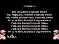 La Fouine - C'est ça Le Thème (Parole) 