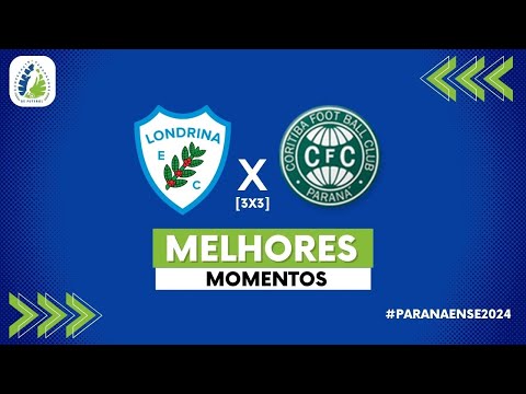 LONDRINA 3X3 CORITIBA I MELHORES MOMENTOS | RODADA 3 I CANAL ALEMÃO FUTEBOL I PARANAENSE 2024