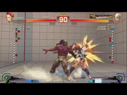 Zeny53 (El Fuerte) vs Youshikibi (Cammy) - AE 2012 Match *1080p*