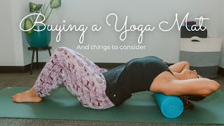 Buying a Yoga, Pilates or Exercise Mat