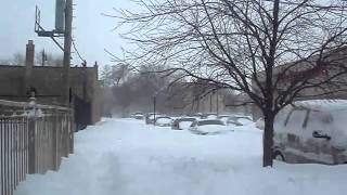 Blizzard 2011 in Chicago