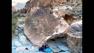 Video thumbnail of Mr Moran, V7. Red Rocks