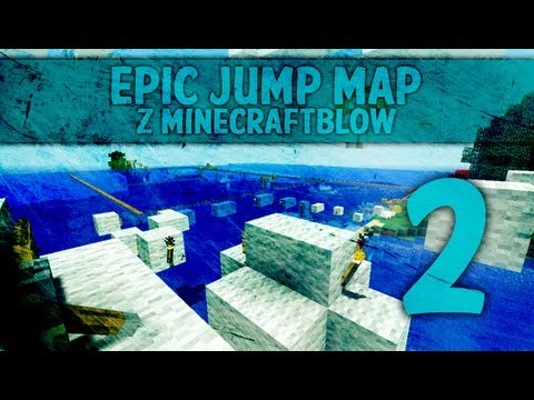 Minecraft 1.4.4: ŚPIEWAJĄCY BLOW?! - Epic Jump Map 2 w/ minecraftblow [#2]