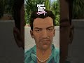 Evolution Of CHARACTER FACE Logic Original GTA Games Vs GTA Trilogy DE GTA 3 GTA SA Shorts Gta