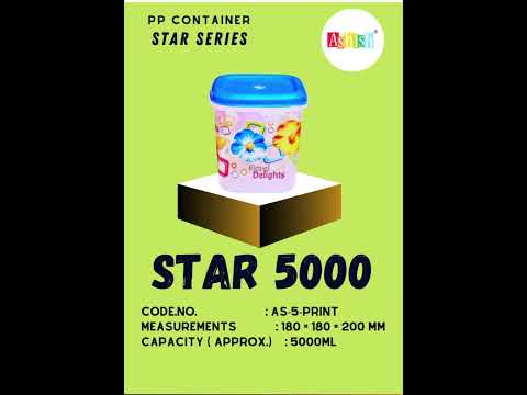 Star container 5000 print