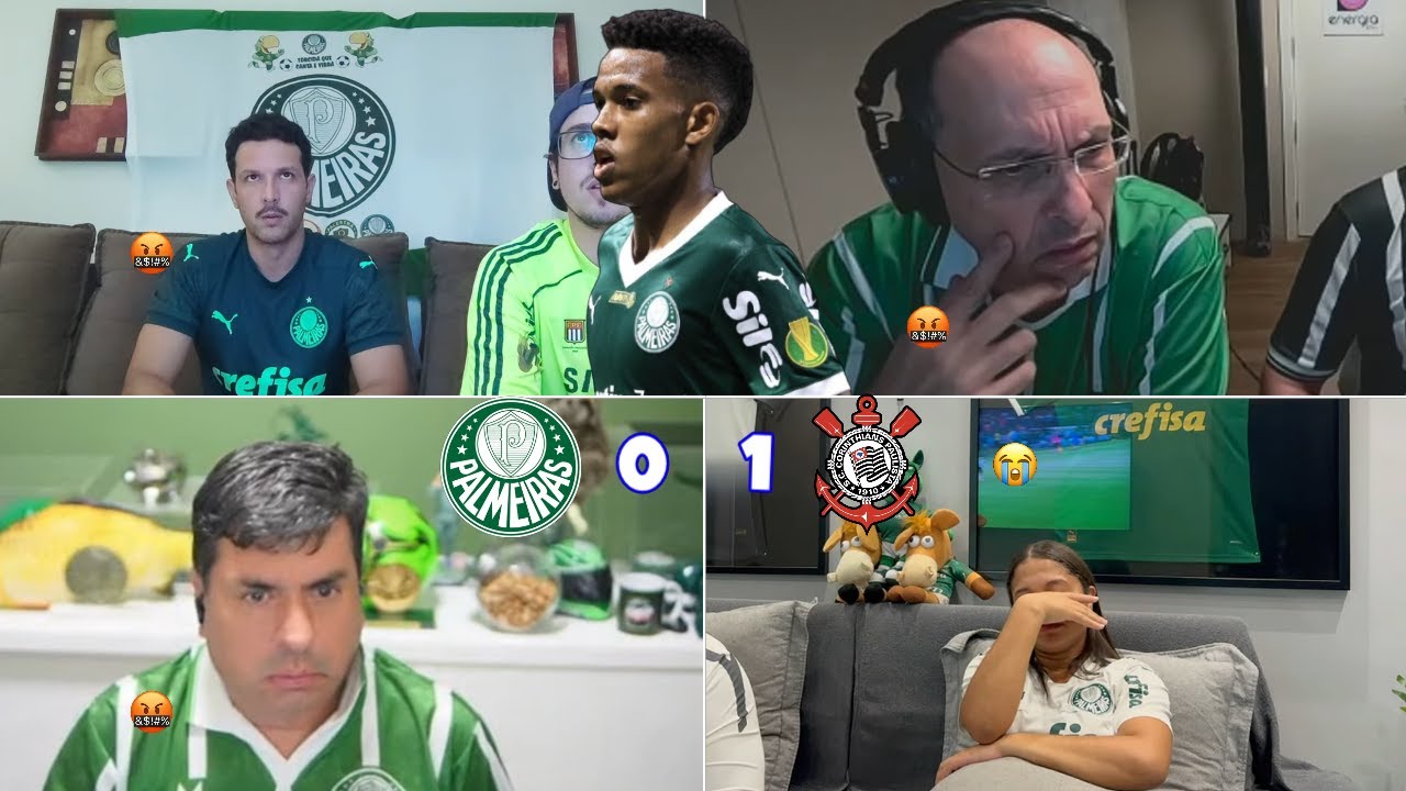 PALMEIRAS 0-1 CORINTHIANS - REAÇÕES PALMEIRENSES - CAMPEONATO PAULISTA 2025 - AINDA NÃO ACABOU