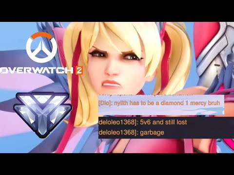 Climbing to grandmaster as the worst mercy main in Overwatch 2