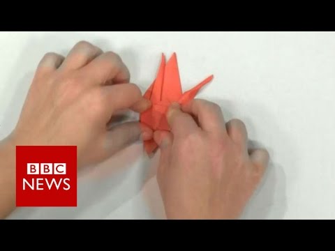 Hiroshima: Sadako and the paper cranes- BBC News