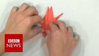 Hiroshima: Sadako and the paper cranes- BBC News