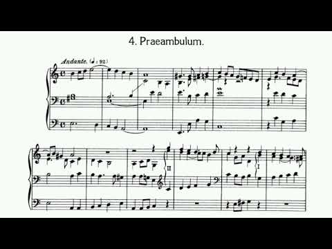 HEINRICH SCHIEDEMANN - SELECTION OF PRELUDES AND FUGUES FOR ORGAN (audio + sheet music)