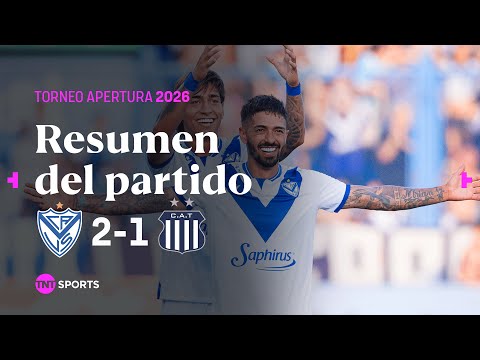 VÉLEZ SE LO DIO VUELTA A TALLERES CON GOLES DE LANZINI Y GARCÍA | #VÉLEZ 2-1 #TALLERES | RESUMEN
