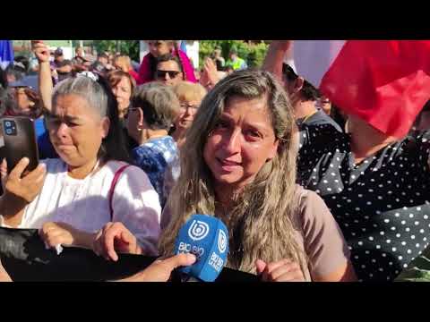 Protesta en Penco: más de mil vecinos exigen ayudas tras mega incendio