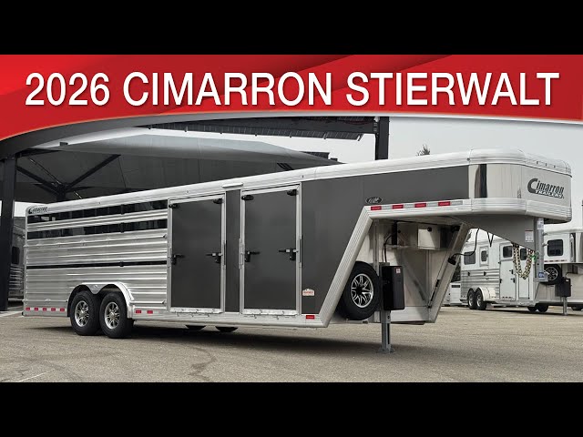 Preview image of 2026 Cimarron Stierwalt Pro Series Livestock Trailer youtube video