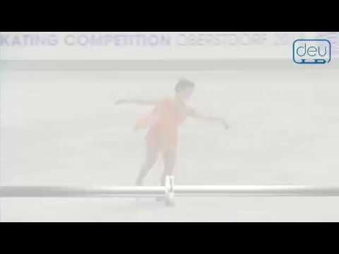 Stephanie HAO. Oberstdorf 2018. Silver Ladies I -Free Skating. 23 place
