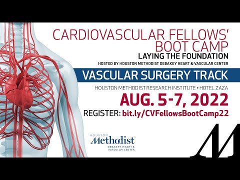 Cardiovascular Fellows' Boot Camp 2022 Vascular Surgery Track Conference Invitation