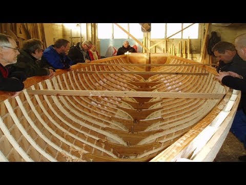 Amazing Construction Skill Hull Boat Building Techniques, Fastest Wooden Big Boat Modern Technology