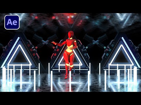 Easy After Effects Tutorial Particles Logo Text Animation Download Free Template