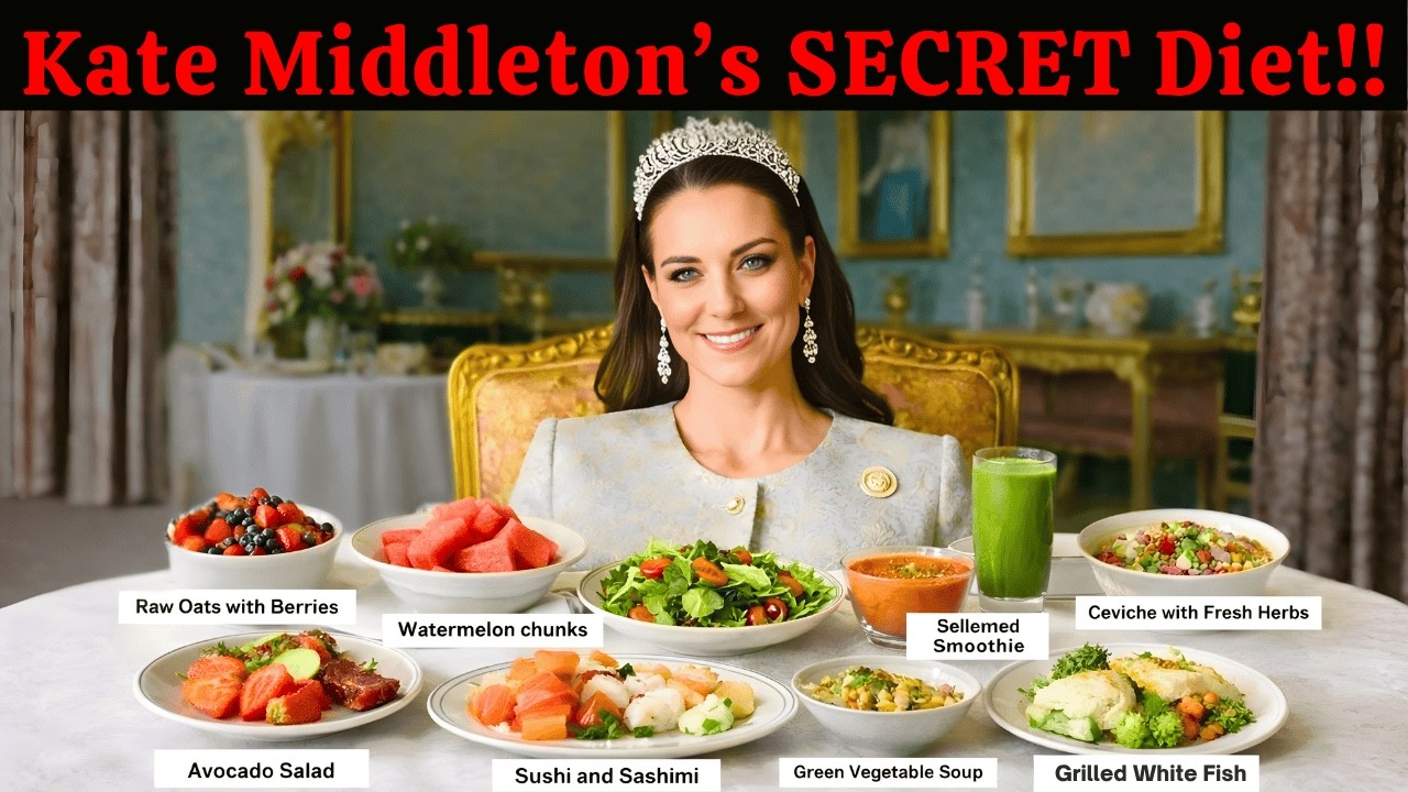 What Kate Middleton Eats To Stay So Thin | Royal Diet Secrets