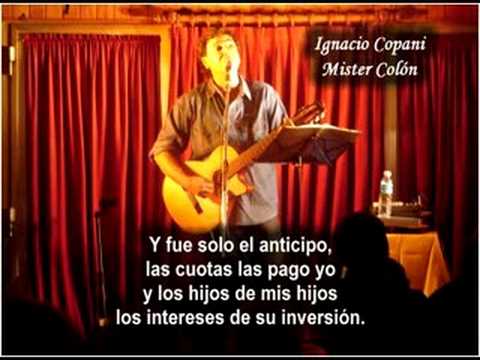 Ignacio Copani - Mister Colón