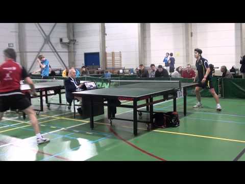tennis de table championnat du brabant a limal-wavre serie "b"