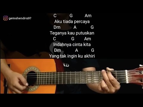 Chord AKU YANG TERSAKITI - Judika | Kunci Gitar Mudah