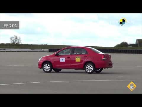 Prueba ESP Toyota Etios LatinNCAP