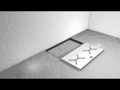 Kamen _Villeroy & Boch  The New Metalrim Shower Trays