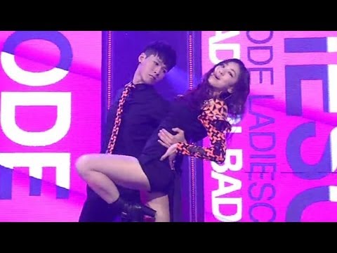 LADIES' CODE - Bad Girl, 레이디스 코드 - 나쁜여자, Show champion 20130417