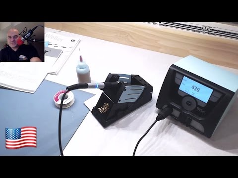 Testing Solder Station set Weller WX1012 WXP 65 WX1 WDH 10